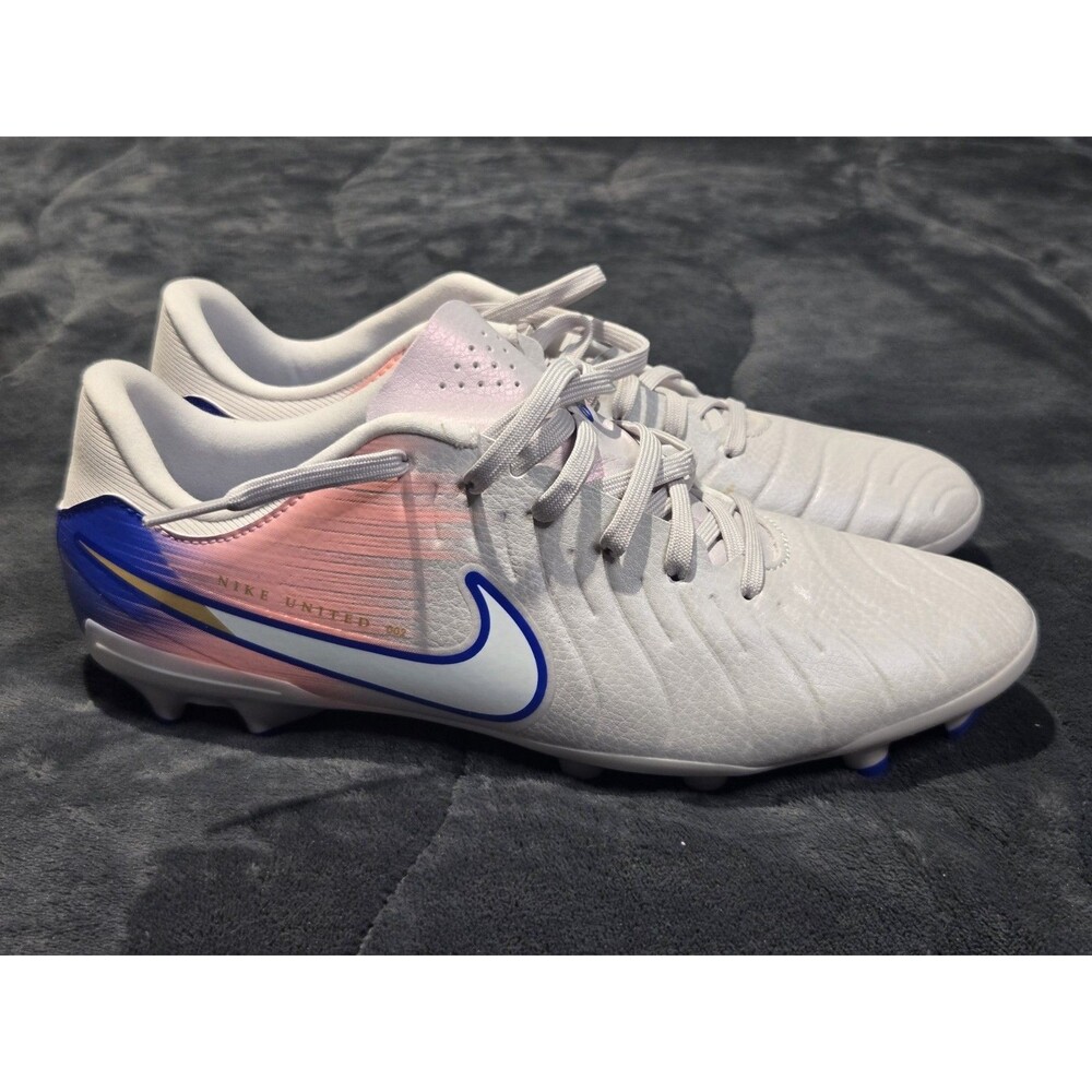 New Nike Tiempo Legend 10 Academy FG/MG United IM7518-001 Soccer Cleats Size 8